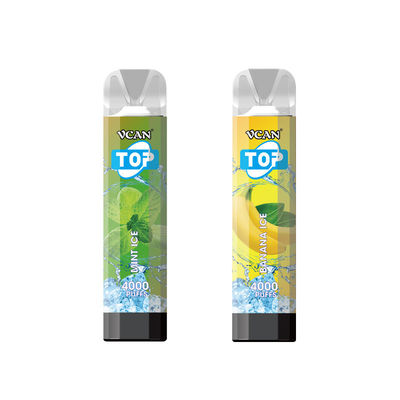 Revestimento UV de 4000 sabores descartáveis de Vape Pen Led Rechargeable 10 do sopro