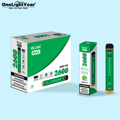 Dispositivo do OEM Vcan Max Mesh Coil Disposable Electronic Vaping